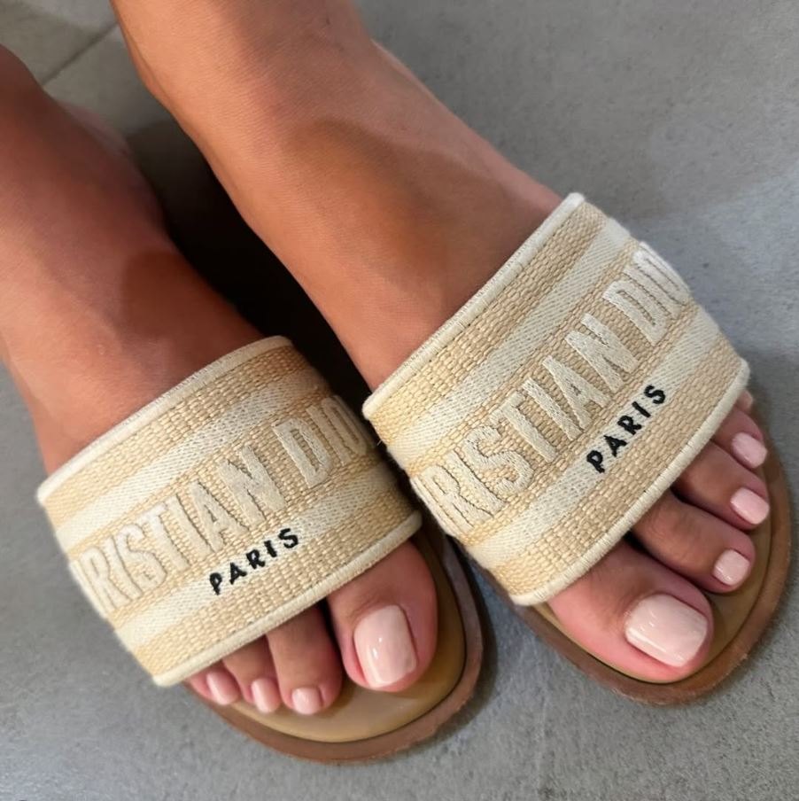 Finished pedicure